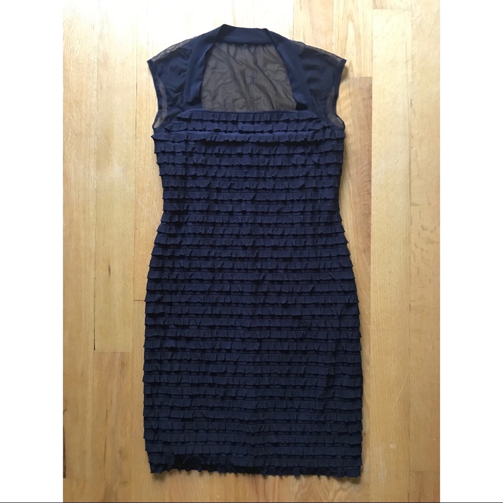 Laura Petites Ruffle Bodycon Dress